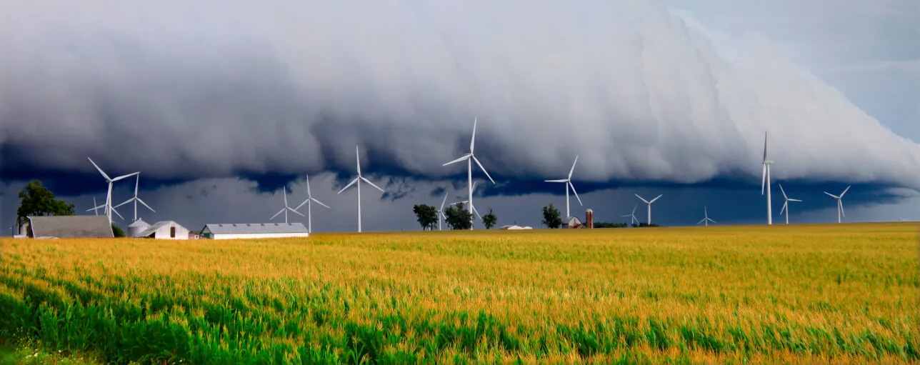 Alleviating challenges from earthquakes for wind farms