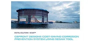 Cefront designs cost-saving corrosion prevention system using Sesam tool