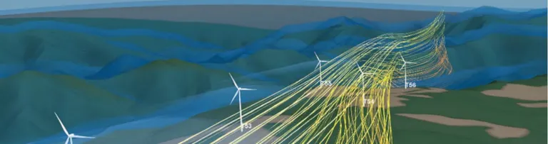 CFD flow modelling for wind farms