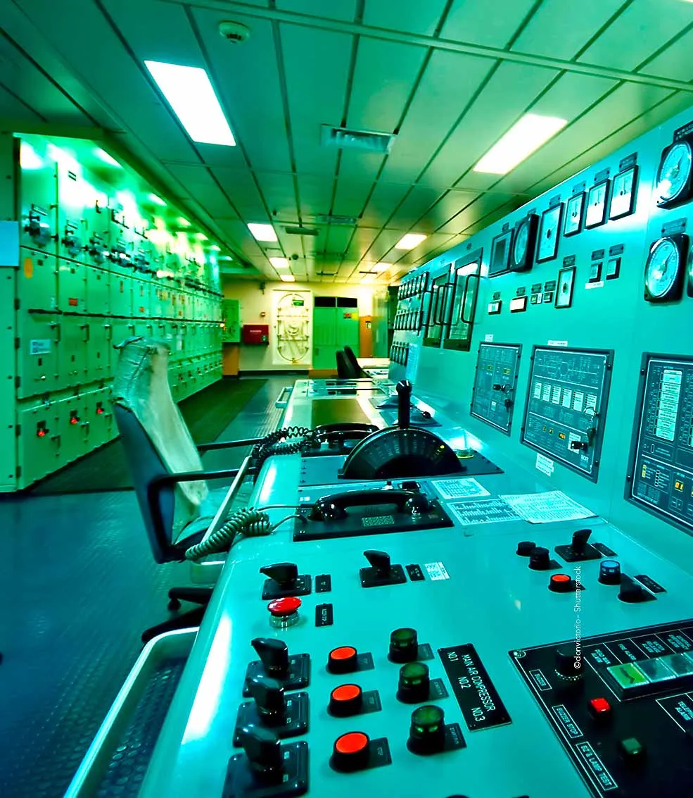 Engine control room - cyber threats on a vessel - DNV GL