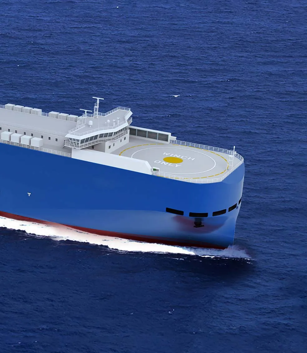 UECC vessel bow - DNV GL