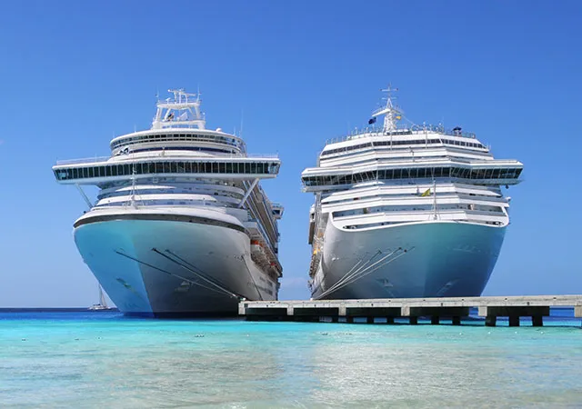 Two cruise ships layed up | DNV GL - Maritime
