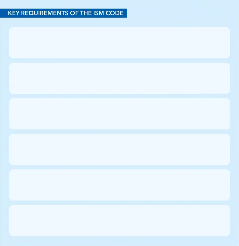 Key requirements of the ISM code - DNV GL