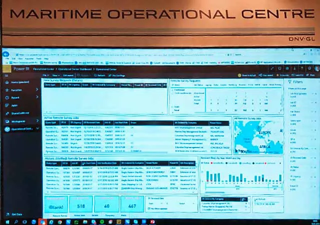 Maritime Operation Center - Monitor