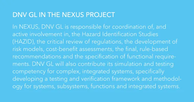 DNV GL in the Nexus project