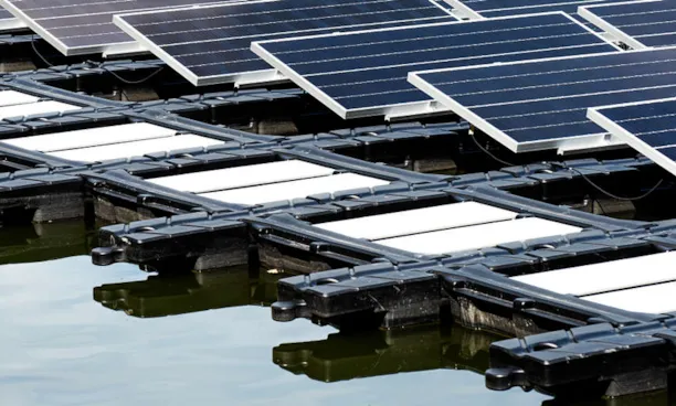 Floating solar project for Singapore