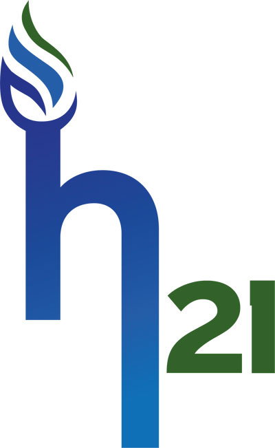 H21 NIC logo: The H21 NIC project will give critical evidence in validation of the technicalities surrounding the conversion of the existing natural gas network in Leeds, one of the largest UK cities, to 100% hydrogen.    