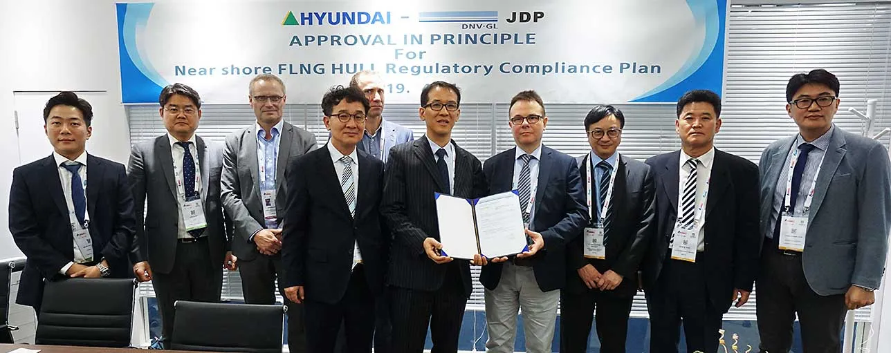  Hyundai and DNV GL - FLNG hull regulatory compliance plan