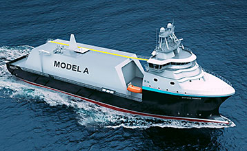 Small-scale LNG-carrier bunker vessel design by ShipInox