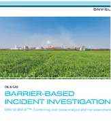 Barrier-based incident investigation - flyer front cover