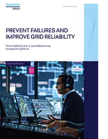 Smart Cable Guard: Power grids brochure cover