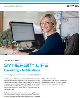 Synergi Life Consulting - Notifications